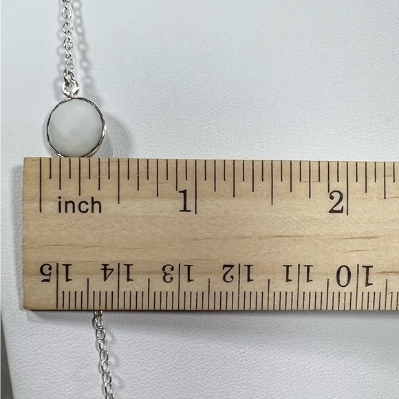 Natural Blue Chalcedony Crab 925 Pendant & Multi Stone Delicate Necklace 36” - Picture 8 of 13